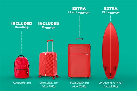 american tourister trolley bag size chart